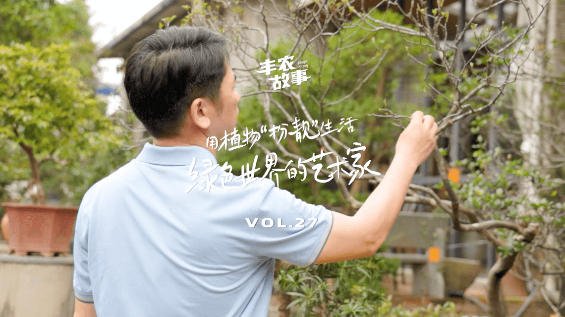 17年，他用一草一木去点亮了一个个家。